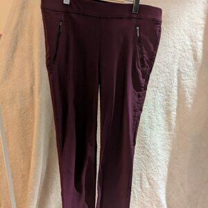 Michels studio- Size 16P - Alexa pants plum purple color